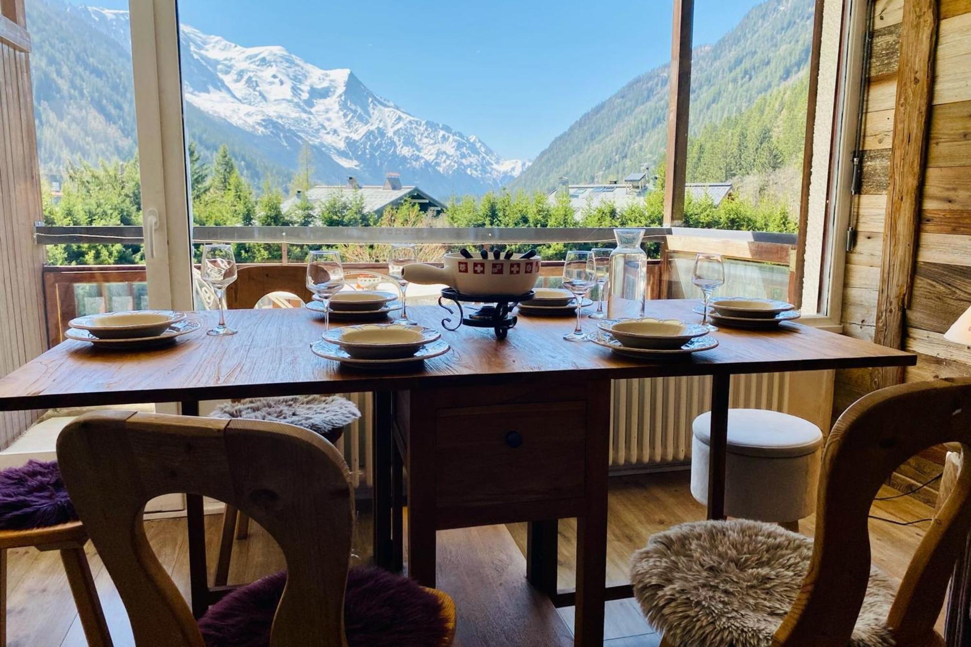 Charming Apt With Swimming Pool In Argentiere شامونكس المظهر الخارجي الصورة